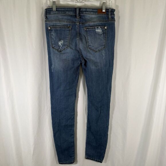 Judy Blue Skinny Fit Jeans Women's 9 29 Medium Wash Blue Denim Cotton Blend - Picture 10 of 13